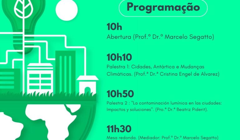 Seminário no Cine Metrópolis discute sobre Cidades Sustentáveis nesta sexta, 2