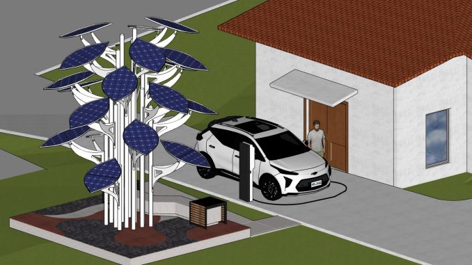 Pesquisadores da Ufes projetam árvore solar para a produção de energia sustentável