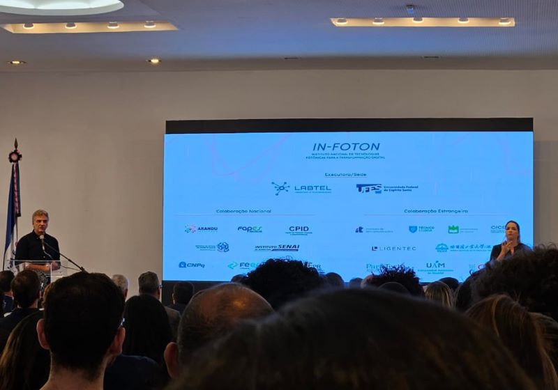 O IN-Foton foi destaque no evento da Fapes. - Foto: LabTel