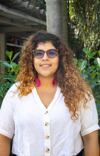 Laura Vanesa Barraza estuda e pesquisa no Brasil há quatro anos. Foto: LabTel